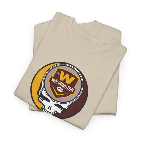 Grateful Dead - Washington Commanders Stealie Unisex T-Shirt - NFL - StealieShop